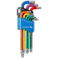MS Beschläge Innensechskantschlüssel Multicolor Sechsrundschlüssel Set Högert Werkzeug
