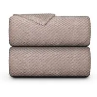 Wohndecke "Popcorn" mit Cashmere Soft-Touch 150x200 cm, Bestlivings, Mikrofaser, 300 g/m², pflegeleicht