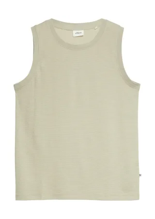 s.Oliver Red Label - Basic-Tanktop Regular Fit beige - Gr. - XL