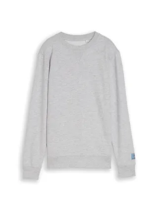tom tailor kids - Basic Sweatshirt light stone grey melange - Gr. - 140