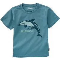 JAKO-O Print-Shirt JAKO-O Kinder T-Shirt Tier, blau, Delfin