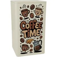 speecheese Aufbewahrungsdose Coffee Time Cartoon KaffeeDose 900ml für Kaffeefans