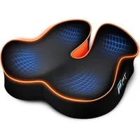 POPOLIC Sitzkissen Memory-Schaum Bürostuhl-Sitzkissen, U-förmiges Premium-Stützkissen, Stuhlauflage für Zuhause,Schreibtisch,Gaming-Stuhl,Büro und Autositz