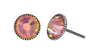 konplott - Ohrstecker - Black Jack pink