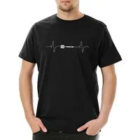Urban Backwoods Print-Shirt Heart Rate Darts Herren T-Shirt Dartpfeil Spiel Sport Hobby 180 Arrow (1-tlg) PDC Meister Bar Fun