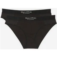 Marc O'Polo Slip Iconic Rib woven (Packung, 2-St) mit feingeripptem, elastischem Bund