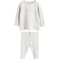 Next Shirt & Leggings Hello World Baby-Oberteil und Leggings, 2er Set (2-tlg)