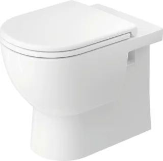 Duravit D-Code Stand WC, Tiefspüler 570mm, Back to wall 2037090000