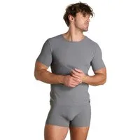 Bruno Banani Rundhalsshirt ANTISTRESS Kurzarm, Rundhalsausschnitt, Cotton-Mix