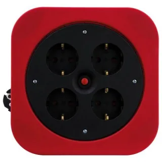 REV Kabelbox S S-Box rot 10m