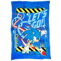 Kinderdecke Sonic the Hedgehog Kinder Fleecedecke, Sonic The Hedgehog, leichte Kuscheldecke 100x140 cm
