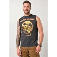 JP1880 T-Shirt Tanktop Brustprint Vintage Look bis 8 XL