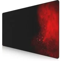 Titanwolf Gaming Mauspad XXXL Speed Mousepad 1200 x 600 x 3 mm, große Tischunterlage, rutschfest, abwaschbar, Geschwindigkeit & Präzision, Blood