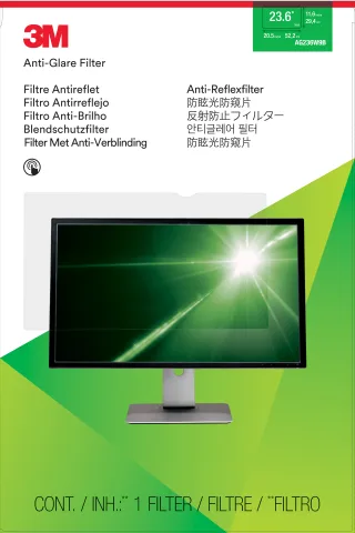 3M Blendschutzfilter für 23.6in Monitor | 7100095874 | 16:9 - AG236W9B