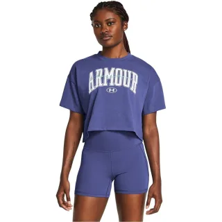 Under Armour - T-Shirt für Damen, Boyfriend - locker geschnitten (Violett)