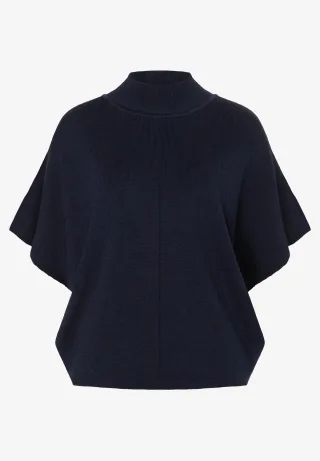 MORE & MORE - Pullover Weiblich blau - Gr. - 38