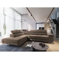 Masseno Ecksofa SELVA mit Schlaffunktion L-Form, Sofa mit Bettkasten