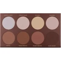 Luvia Cosmetics Contouring-Palette Essential Contouring Shades Vol. 1, 8-tlg., 8 Farben