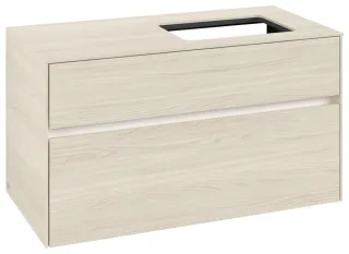 Villeroy & Boch Waschtischunterschrank Collaro C111B0 1000x548x500mm m. Bel. 2 Ausz. Waschtisch re W C111B0AA