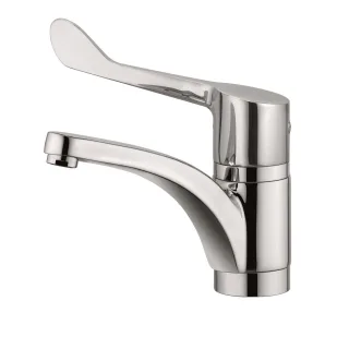 KLUDI MEDI CARE Spültisch-Einhandmischer DN 15 Klinik Armhebel chrom 349080524