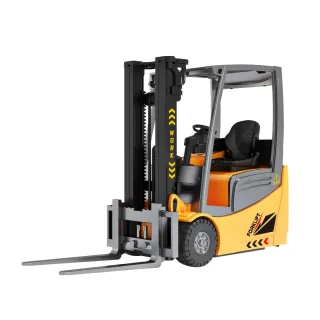 YD001 RTR 2.4G RC Car Forklift Truck Simulation Crane Loader Remote Controlled Full Direction Engineering Vehicle Deskto