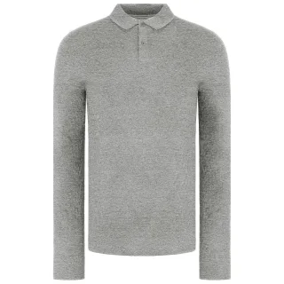 Ted Baker Morar Mens Grey Strick -Polo -Hemd