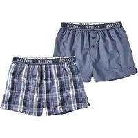 MUSTANG Boxershorts Freddy Unterhose Unterwäsche (Spar-Set, 2-St) Bequem & locker - OEKO-TEX® Standard - Elastischer Bund - Atmungsaktiv