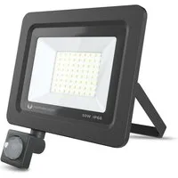 Forever Light LED Flutlichtstrahler Flutlicht LED PROXIM ll IP66 Wasserdicht Strahler Mit Bewegungsmelder, mit Bewegungsmelder