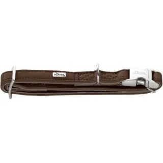 Hunter Hundehalsung amalfi alu strong braun L