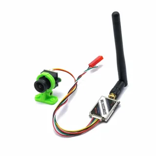 EWRF 5.8GHz FPV Transmitter with 1000TVL Camera – 48CH, 100/200/400/1000mW Long Range, Supports OSD/Pitmode/Smartaudio,
