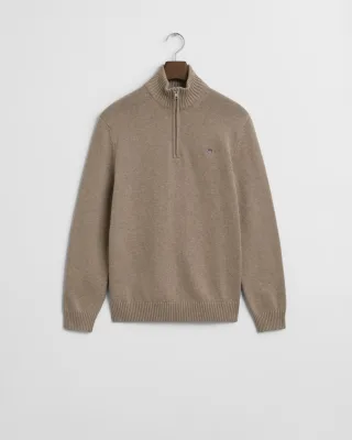 GANT - Casual Troyer aus Baumwolle dk sand melange - Gr. - XXL
