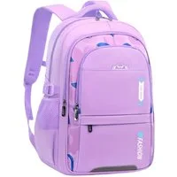 Blusmart Schulrucksack Kinderrucksäcke, orthopädische Rucksäcke (Leichtgewichtig Casual Stylisch, Tissu imperméable), Für Grund- und Mittelschüler