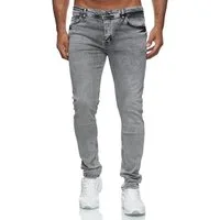 Reslad Stretch-Jeans Reslad Jeans Herren Slim Fit Basic Herren-Hose Jeanshose Männer Jeans Stretch Denim Jeans-Hose Slim Fit