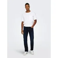 ONLY & SONS Regular-fit-Jeans ONSWEFT REG. BLUE BLK 2652 MAT DNM NOOS Baumwollmischung, regular fit