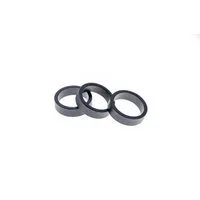 Non-Branded Lenkervorbau 3 Stück 1 1/8 Zoll Alu Spacer Fahrrad Vorbau Distanz Ring 28,6 mm