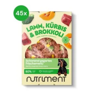 Nutriment Frischemenü Lamm, Kürbis & Brokkoli 45x400 g