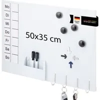 bremermann Magnettafel aus Metall, beschreibbar, viel Zubehör, (1-tlg)