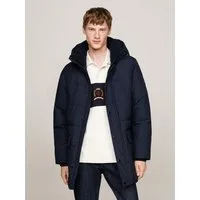Tommy Hilfiger Parka ROCKIE UTILITY PARKA Winterjacke, Outdoorjacke hoch geschlossen, Stehakragen mit Fellimitat
