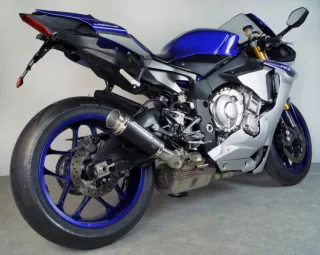 Sport Auspuff Bodis GPC-RS II Edelstahl Black Yamaha YZF 1000 R1 RN32/RN49 Bj. 2015-2019 EURO-4 ABE