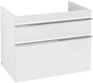 Villeroy & Boch Waschtischunterschrank Venticello A92501DH, B:753, H:590, T:502mm, Glossy White A92501DH