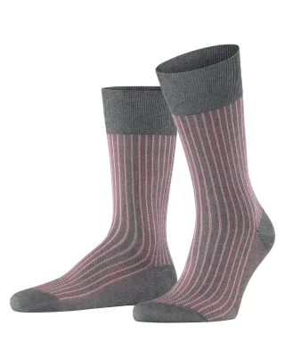 FALKE - FALKE Oxford Stripe Herren steel mel. - Gr. - 41.5
