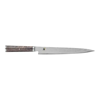 MIYABI BLACK 5000MCD67 Sujihiki 24 cm, Schwarz-Ahorn