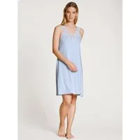 CALIDA Nachthemd Elegant Dreams V-Ausschnitt, Spitze, Single Jersey Qualität, A-Form