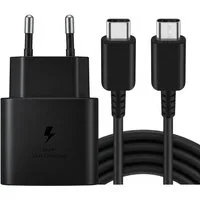 Futurea 25W Ladeset für Samsung Ladekabel Schnellladeadapter für S26 A55 Z USB-Ladegerät (3000 mA, 100cm USB-C Kabel Samsung Ladekabel, 1-tlg., Breite Kompatibilität mit Samsung, iPhone, Pixel, iPad & USB-C Geräten, für Samsung Galaxy S26/S25/S24/S23