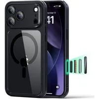 ESR Handyhülle Classic Hybrid HaloLock Case für iPhone 17 Pro Max, Kamerasteuerung Taste, 3,3m Fallschutz, 1,5kg Magnetkraft