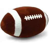 40YARDS Dekokissen American Football Kissen (maßstabsgetreu) - Indoor Football, Weiches Plüschkissen – Größe: 28 x 17 x 17 cm
