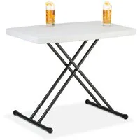 relaxdays Gartentisch Campingtisch klappbar