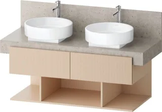 Duravit Balcoon Konsolen-Waschtischunterschrank 1400 H522 ohne Fach 3 Schubkästen  BA50470JEIE0000