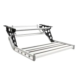 Aluminum Alloy Folding RV Step Model DX0109 Anti Skid Telescopic Single Layer Pedal Lightweight Compact Design Maximum L