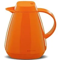 ROTPUNKT Isolierkanne 1,0 Liter 650 Glaseinsatz I hochwertig I Thermokanne I 24 Std heiß, (Kaffeekanne I Teekanne), robust und auslaufsicher